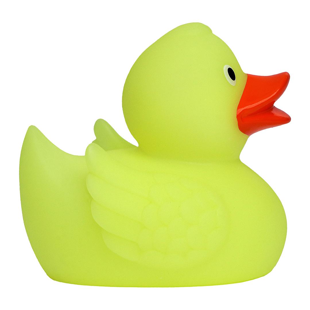 M133044 Yellow/orange - Squeaky duck luminescent - mbw